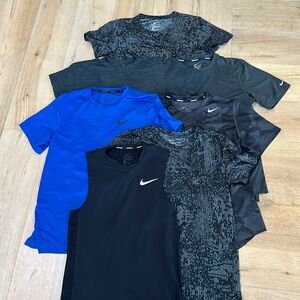 7 Nike Dri-Fit Men’s Small shirts for sale in bundle!
